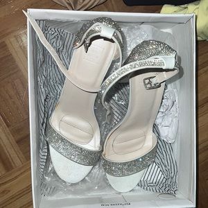Diamond glitter heels brand new